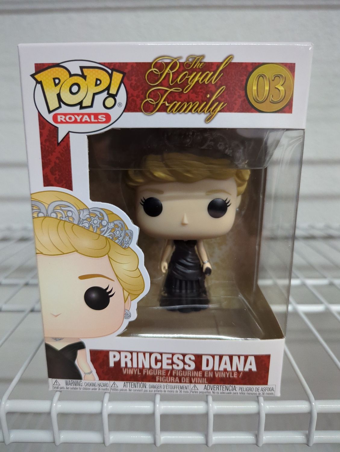 Funko Pop 03 Princess Diana