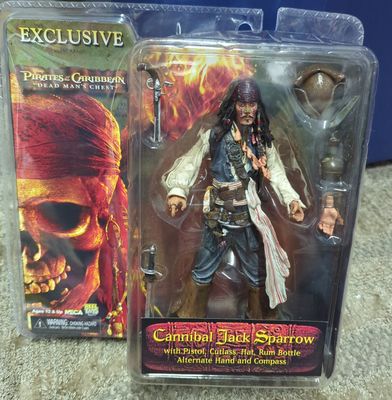 Pirates Of The Caribbean Cannibal Jack Sparrow Figure