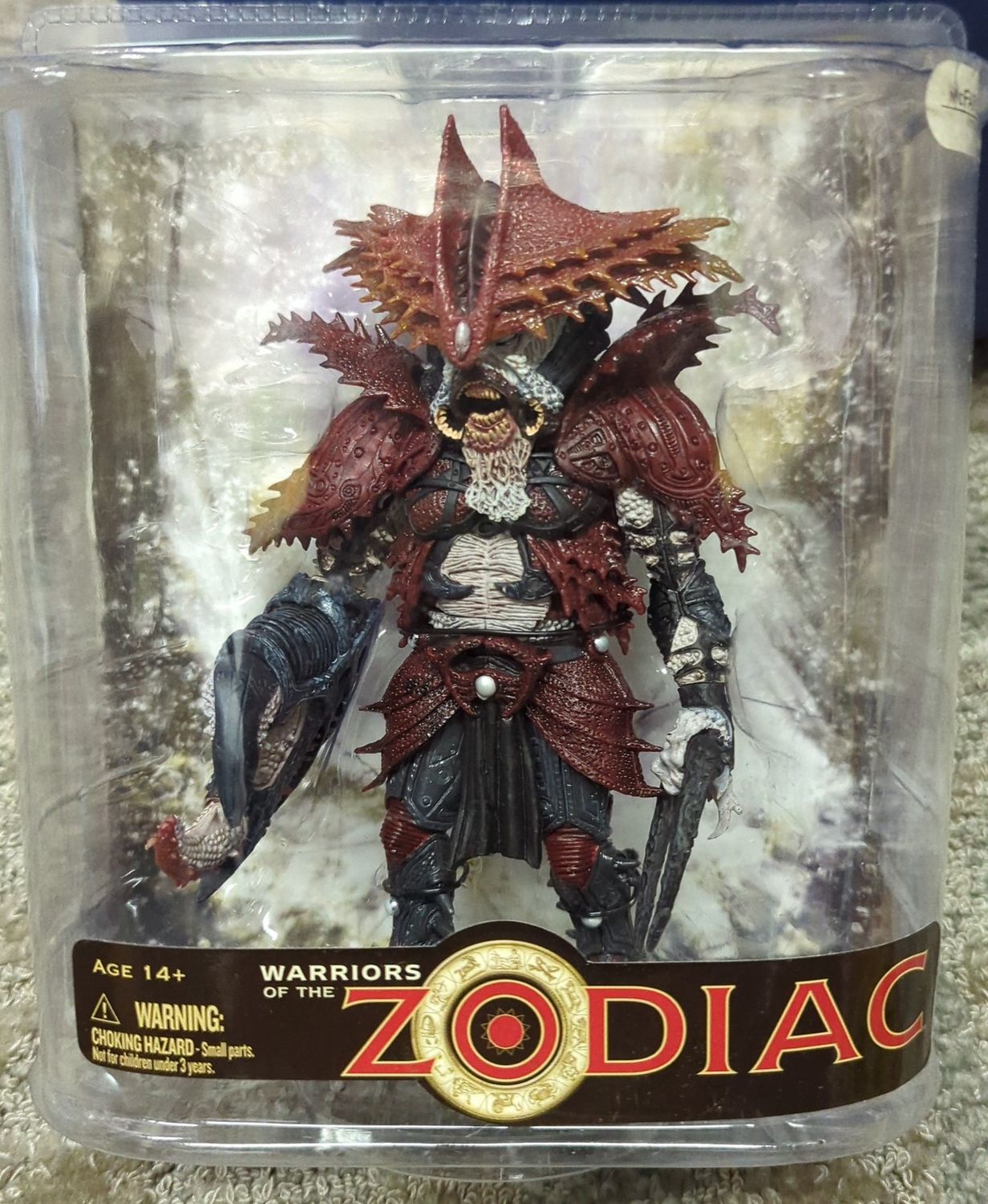 Warriors Of The Zodiac Cancer Figure
