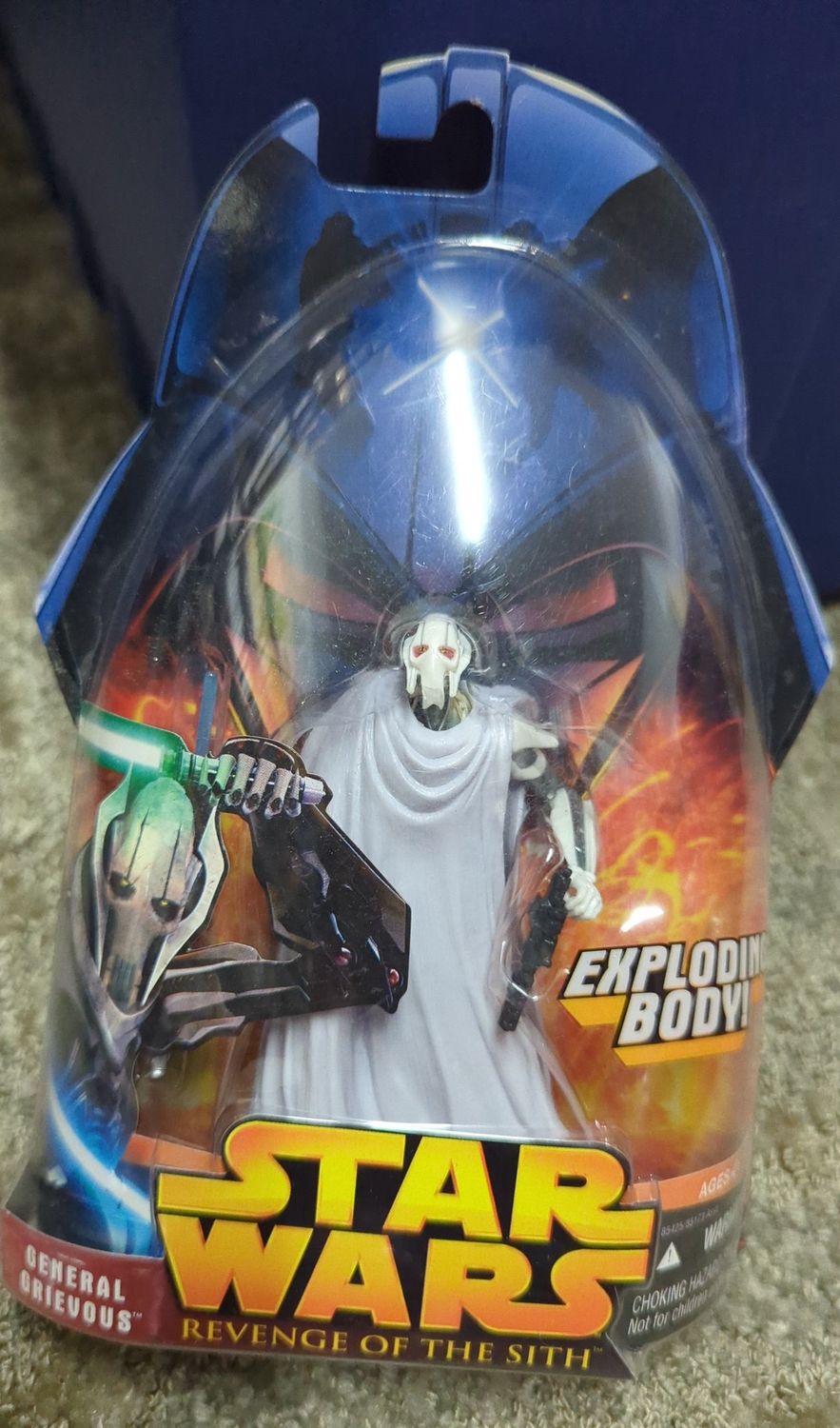 Star Wars Revenge Of The Sith General Grievous Exploding Body Figure