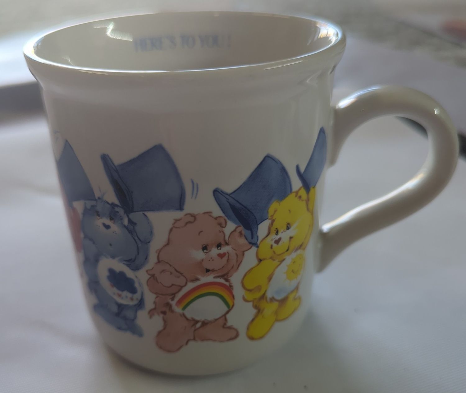 Care Bears Vintage 1980&#39;s Coffee Mug
