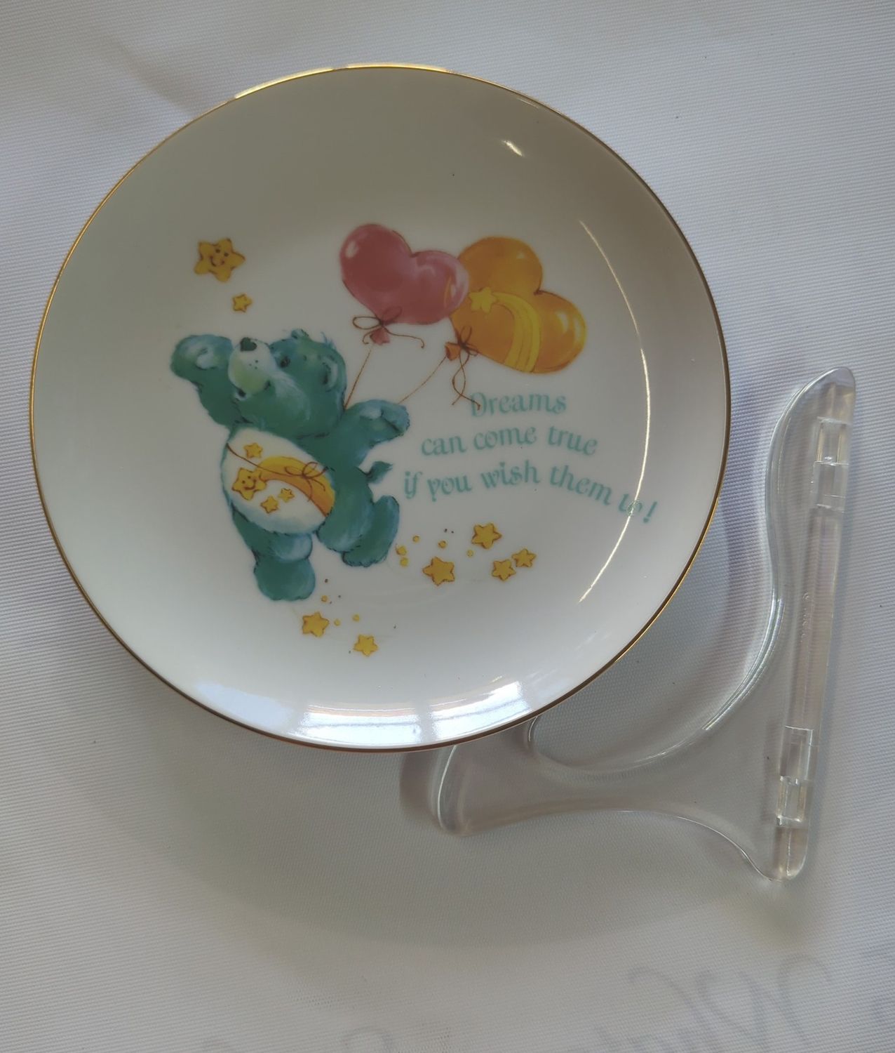 Care Bears Porcelain Collector Plate Lasting Memories