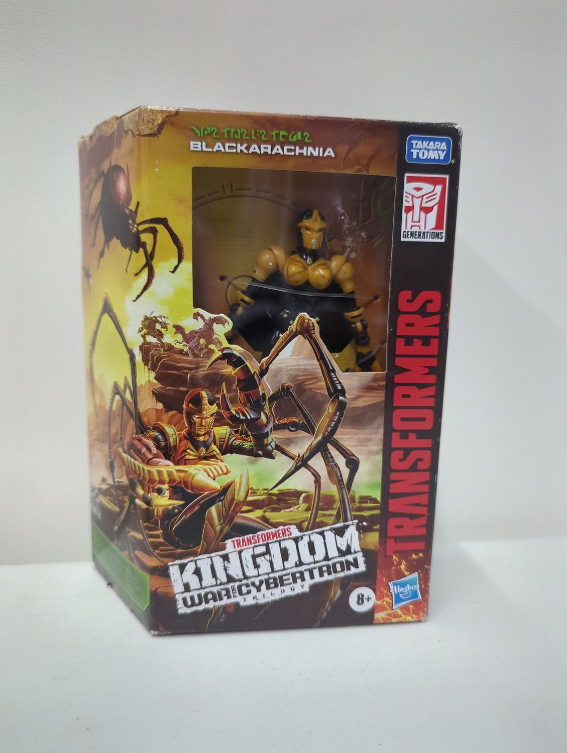 Transformers Kingdom war for Cybertron trilogy Blackarachnia Figure