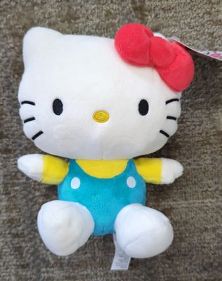 Hello Kitty Light Blue Shirt Plush