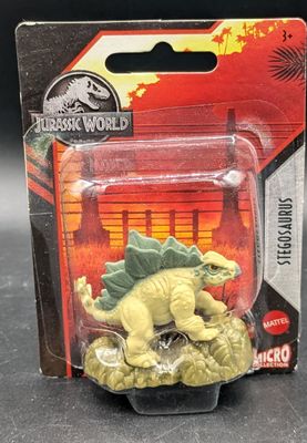 Mattel Jurassic World Stegosaurus Micro Collection Figure 2020