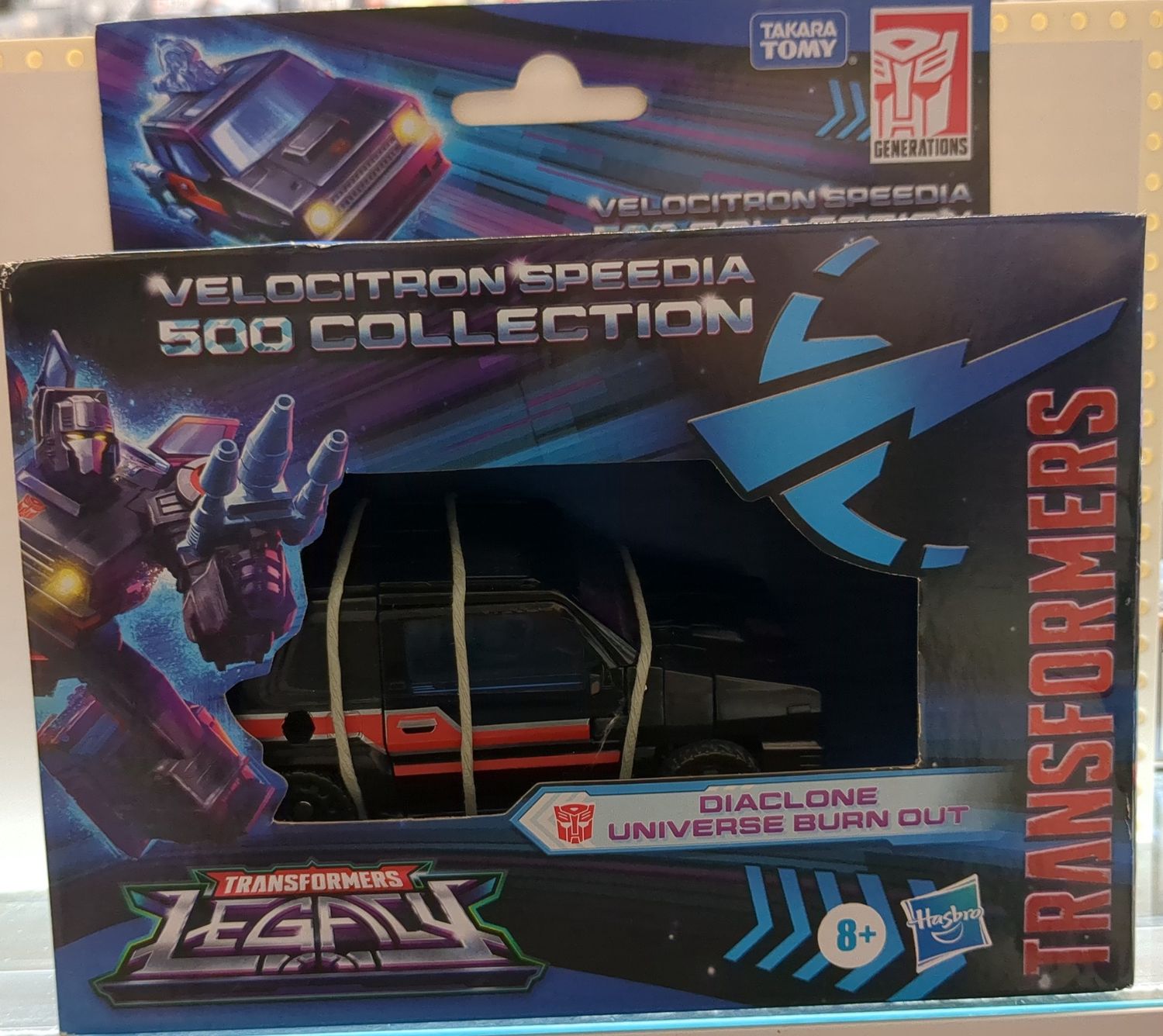 Transformers Legacy: Diaclone Universe Burn Out Figure