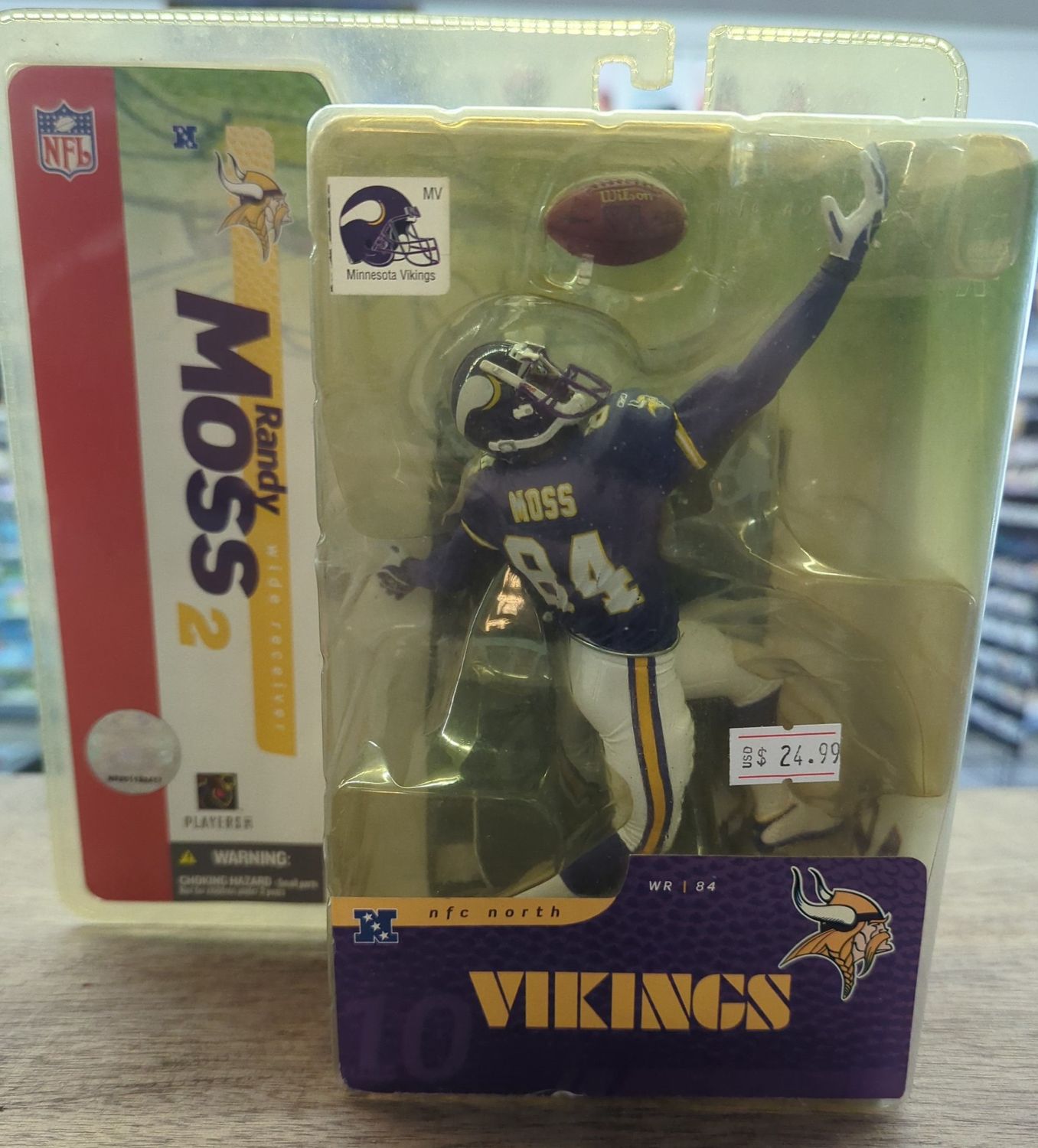 Sports Figure: Vikings - Randy Moss Figure