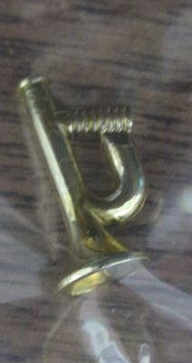 LEGO Gold Chrome trumpet (Used)