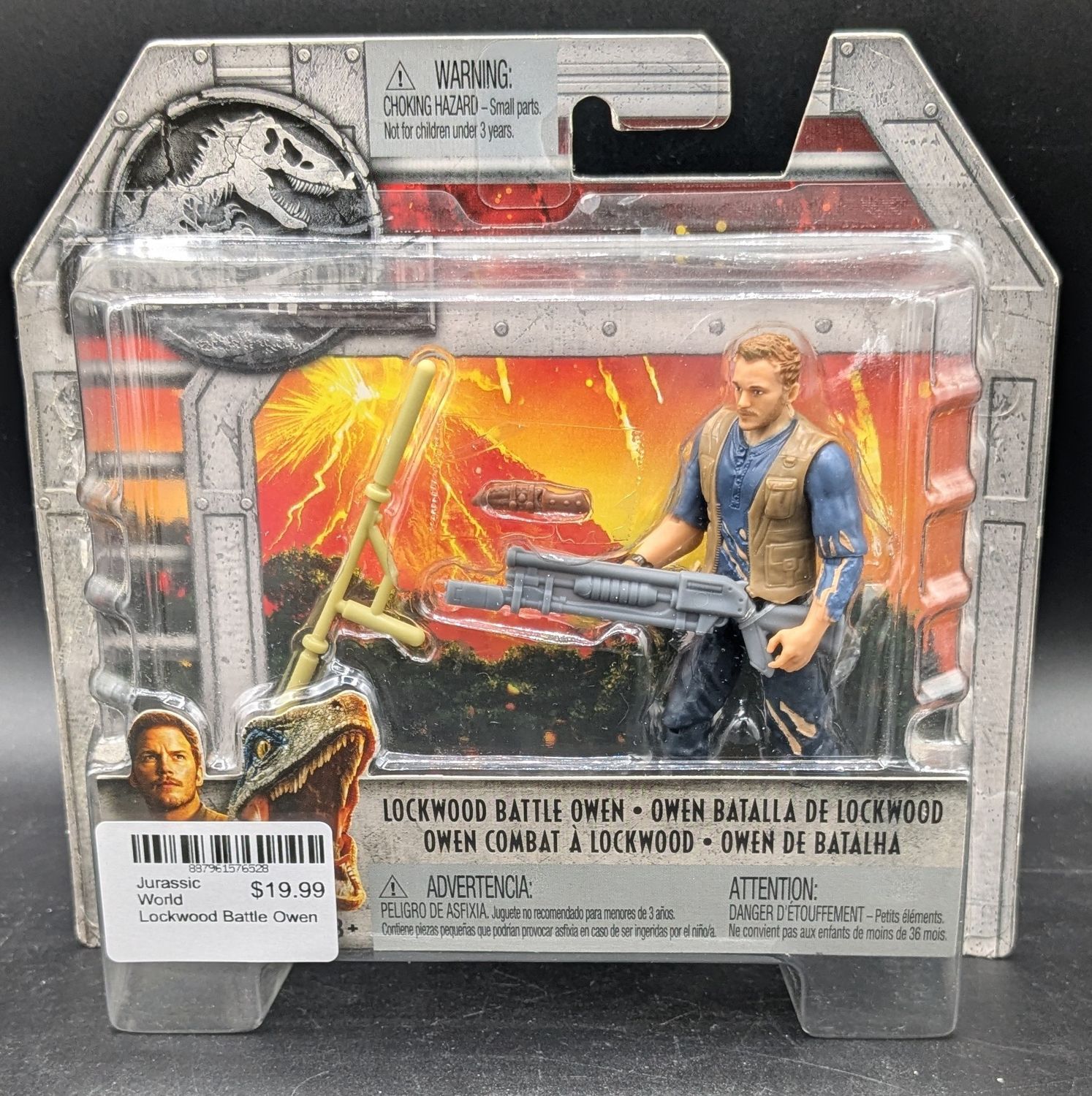 Jurassic World Lockwood Battle Owen Figure