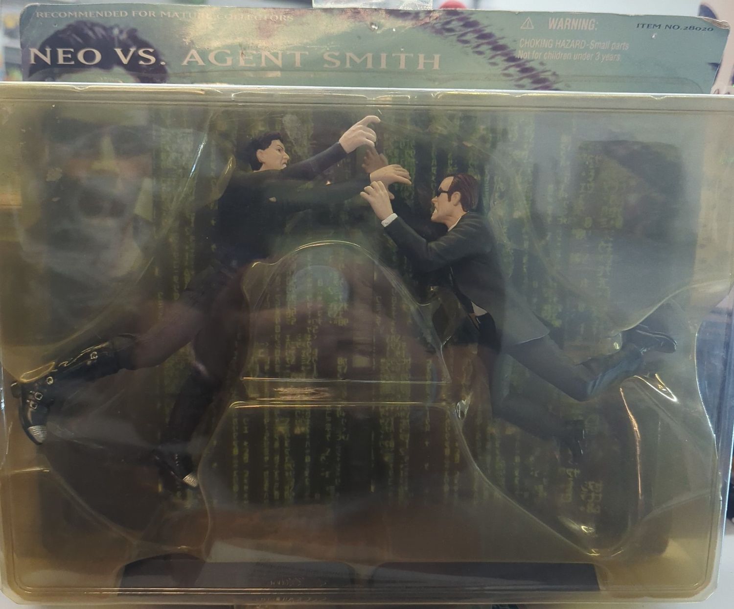 The Matrix Neo vs. Agent Smith Figure