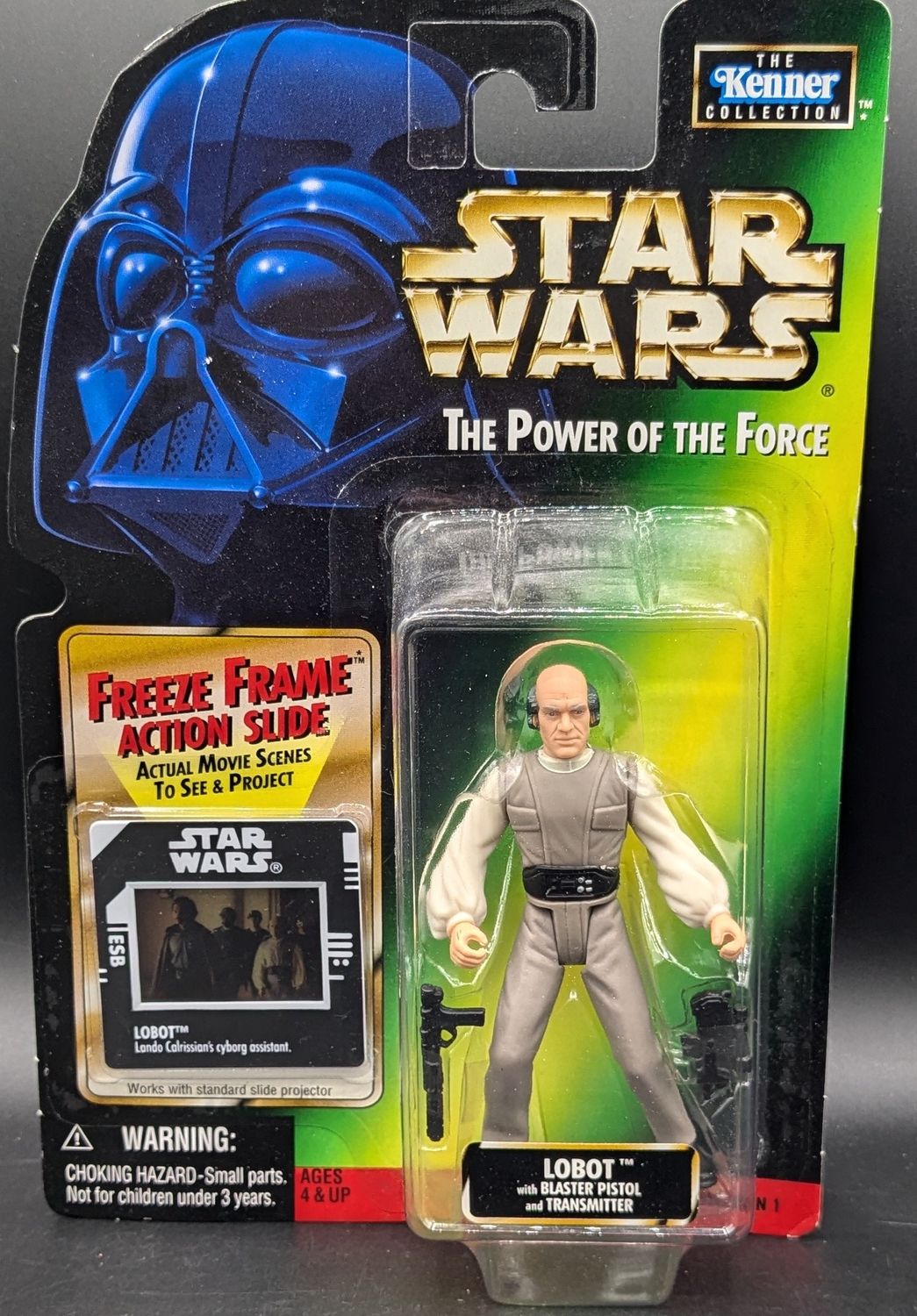 Star Wars The Power Of The Force Lobot Figure