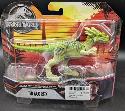 Jurassic World Dracorex- Green  Figure
