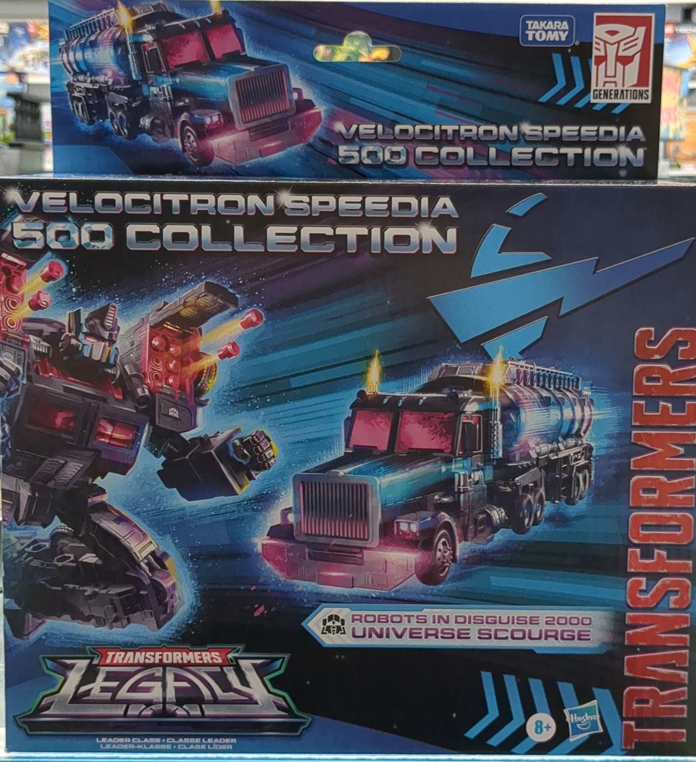 Hasbro Transformers Legacy: Robots in Disguise 2000 Universe Scourge Figure