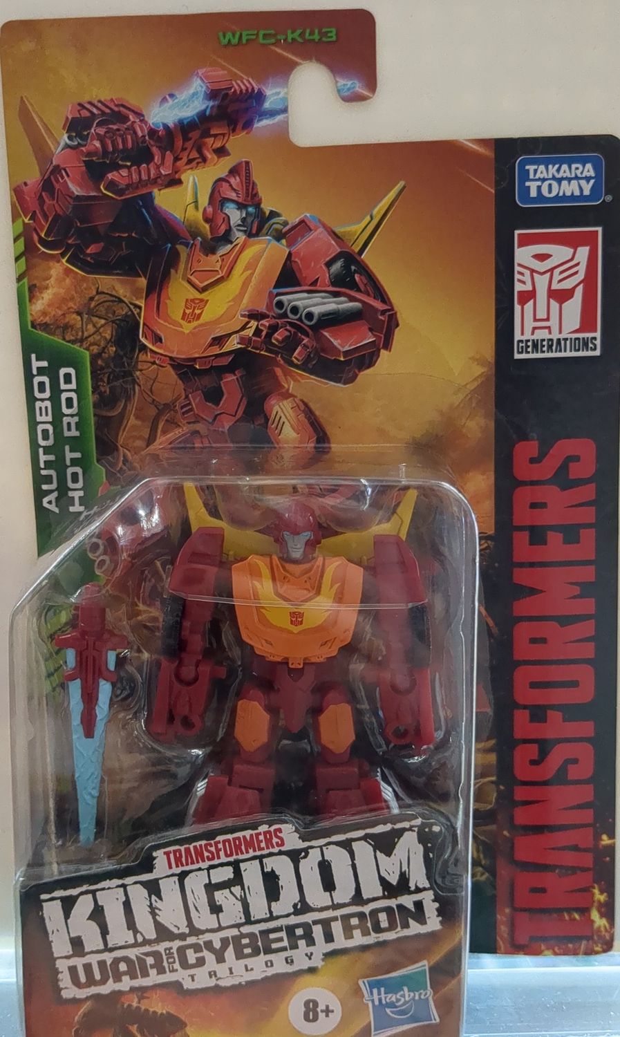 Transformers War for Cybertron: Autobot Hot Rod Figure