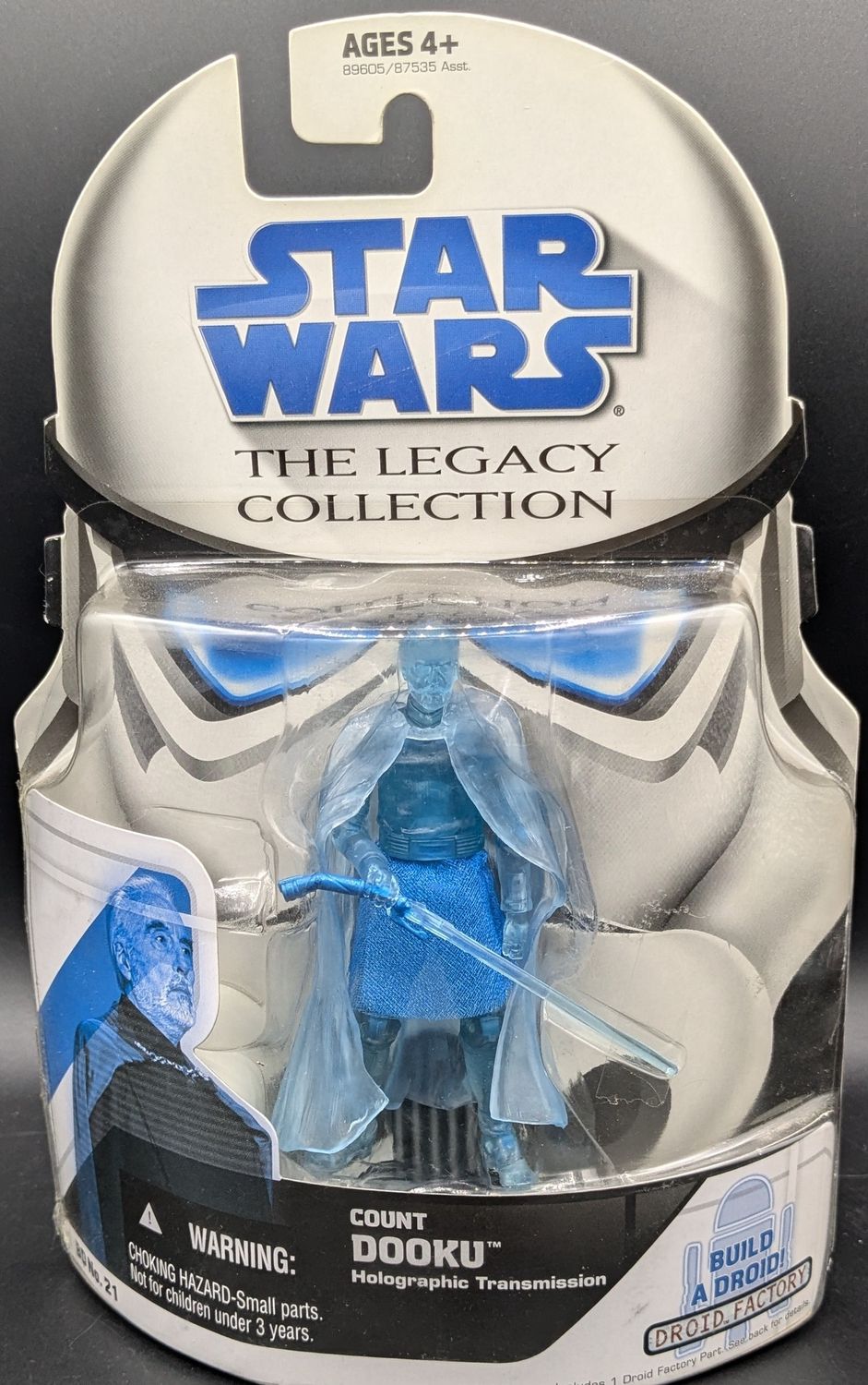 Star Wars the legacy collection count dooku Figure