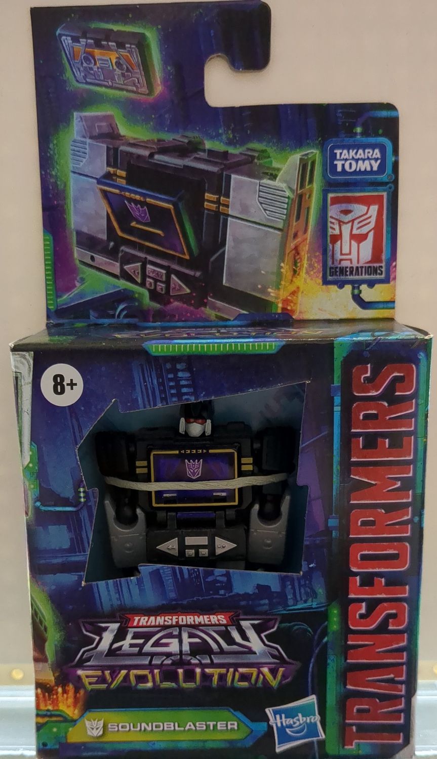 Transformers Legacy Evolution: Soundblaster Figure