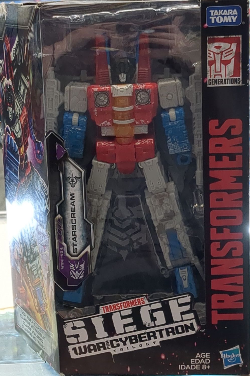 Transformers Siege War for Cybertron: Starscream Figure