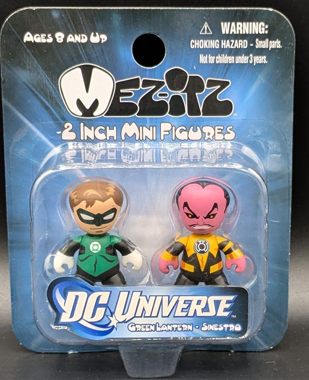 Mez- It&#39;S Dc Universe Green Lantern &amp; Sinestro Figure