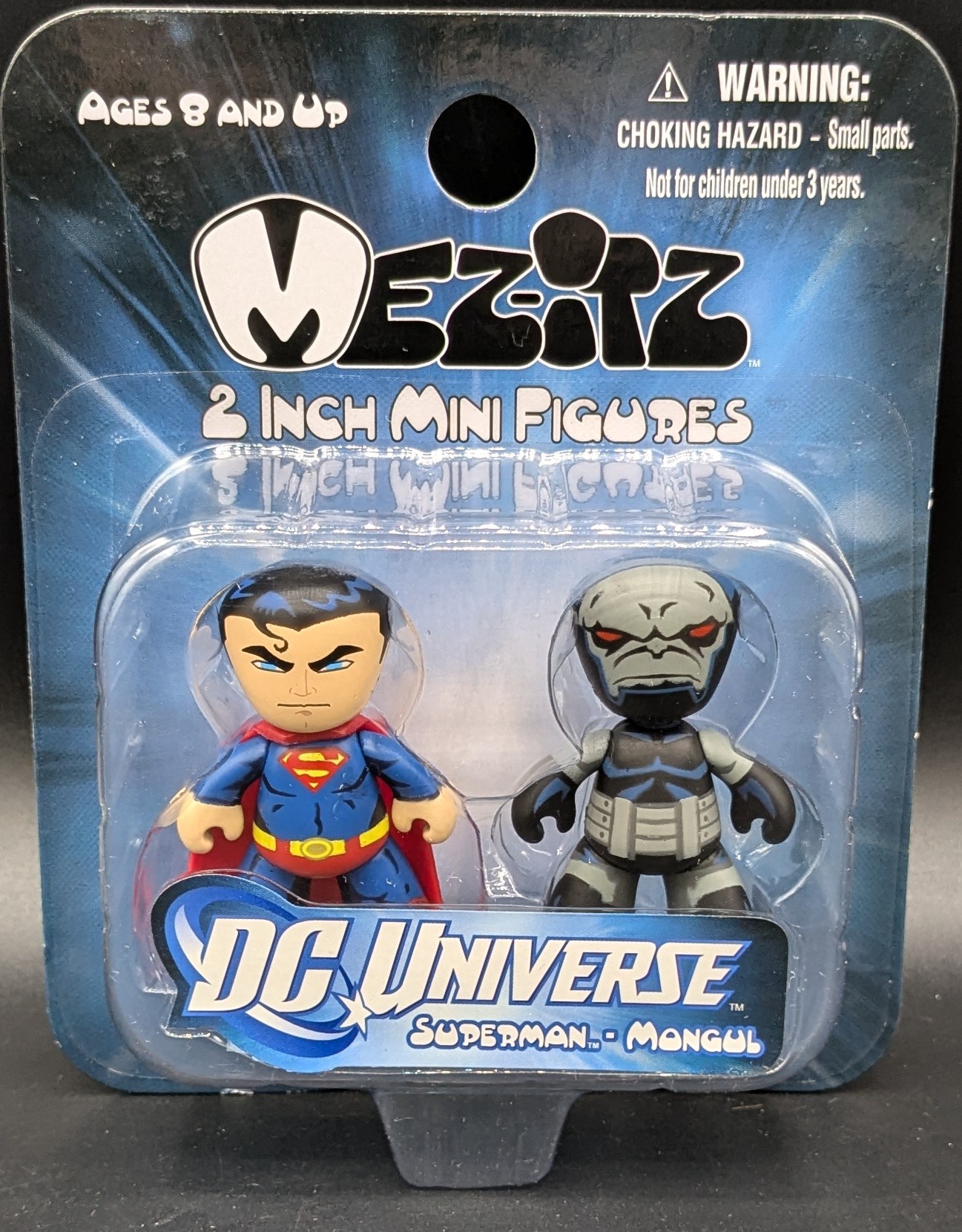 Mez-Itz Dc Universe Superman & Mongul Figure