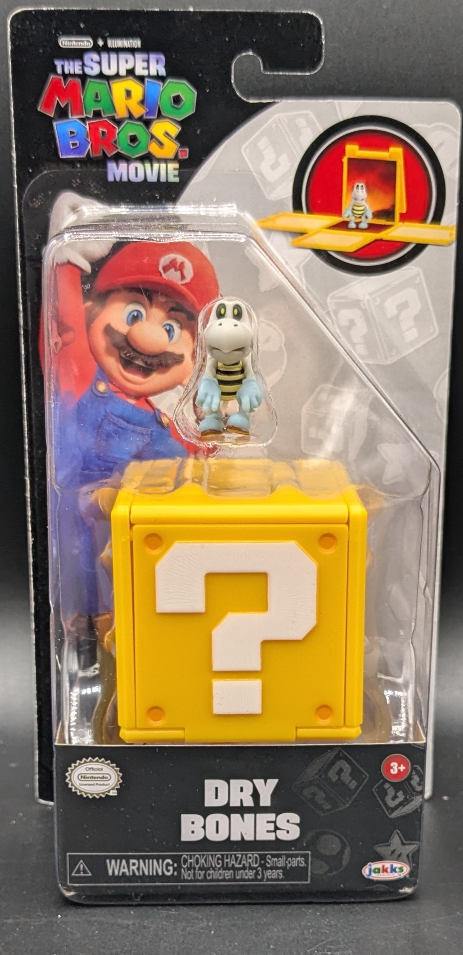 Super Mario Bros Movie Dry Bones Figure