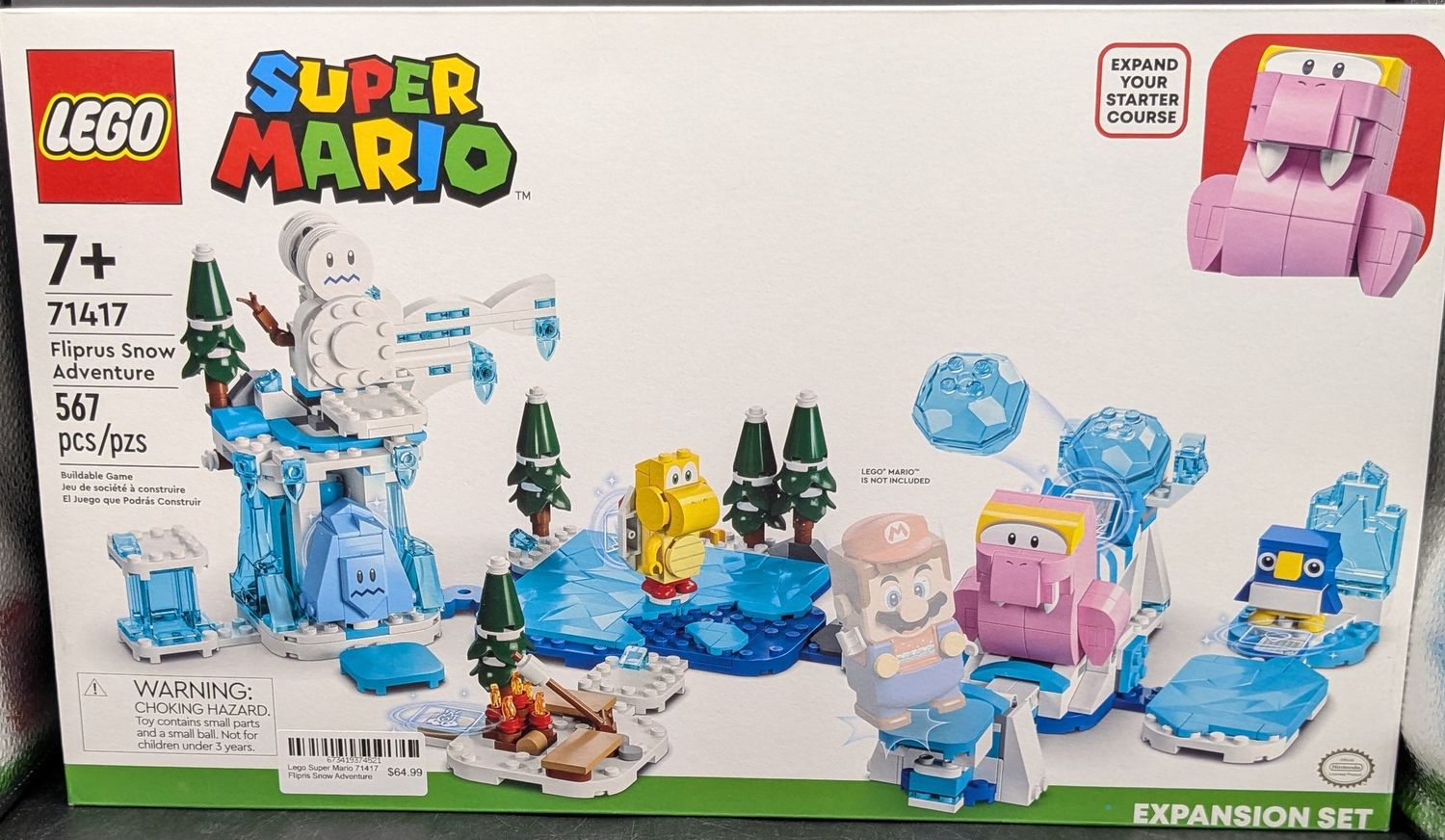 Lego Super Mario 71417 Flipris Snow Adventure
