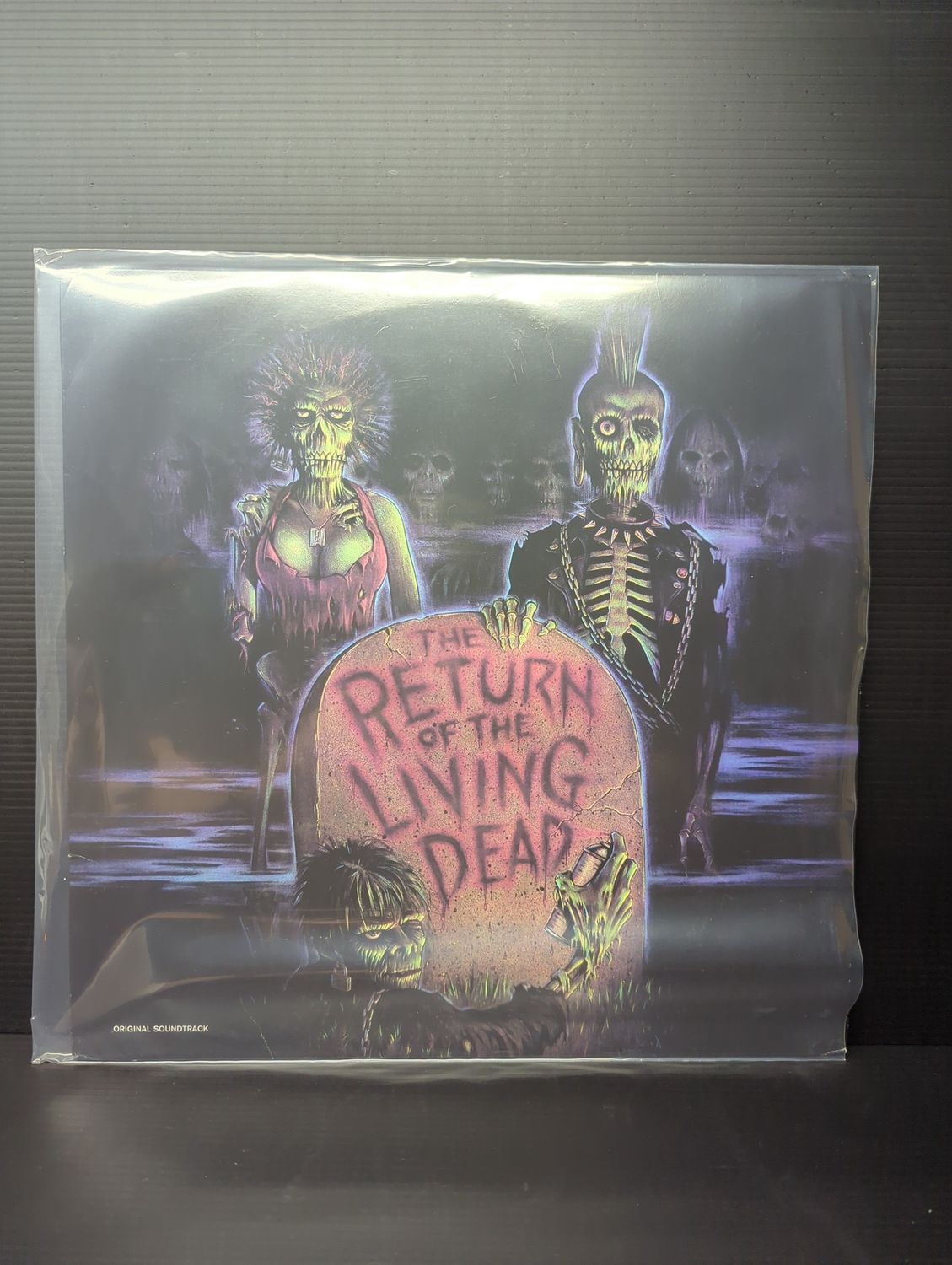 VINYL RECORD NIGHT OF THE LIVING DEAD