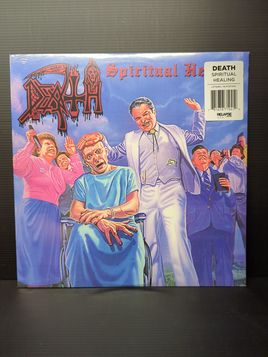 VINYL RECORD DEATH SPIRITUAL HEALING