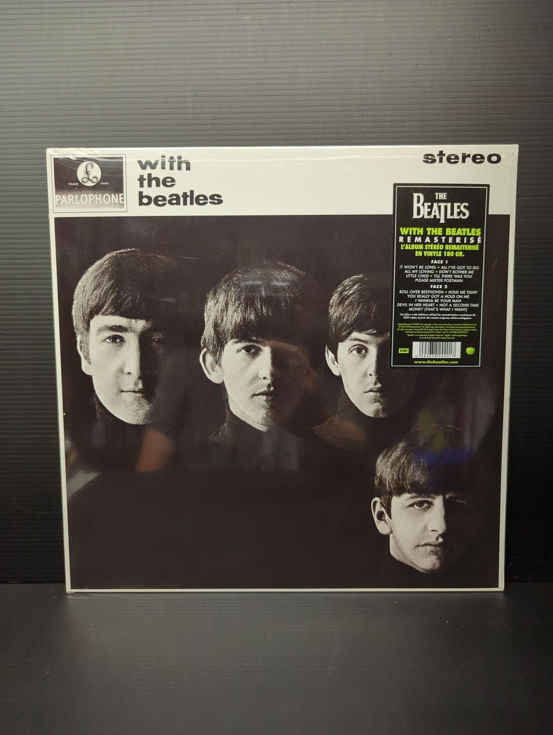 VINYL RECORD THE BEATLES WITH THE BEATLES