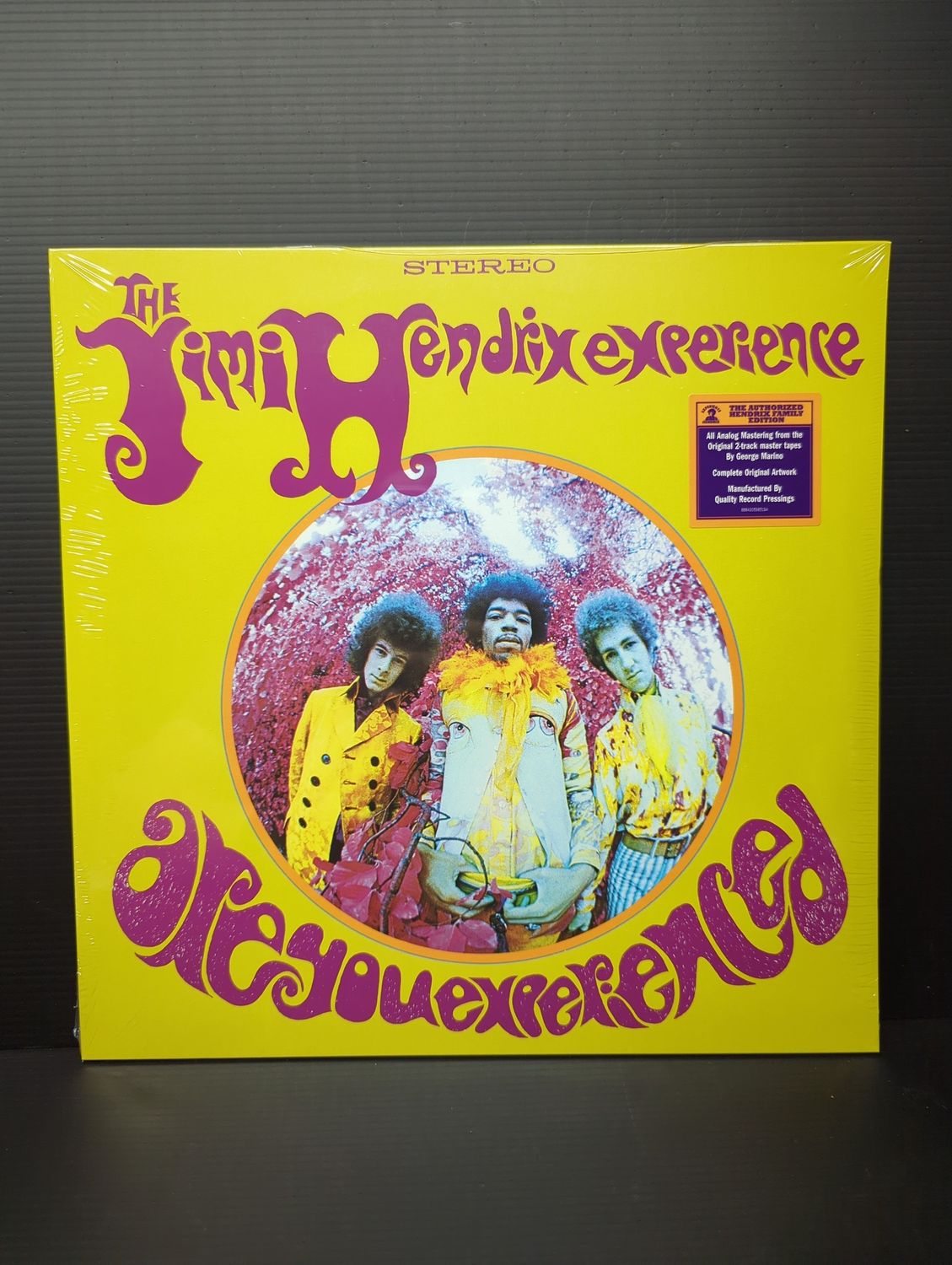 VINYL RECORD JIMI HENDRIX ARE YOU EXPERIENCED