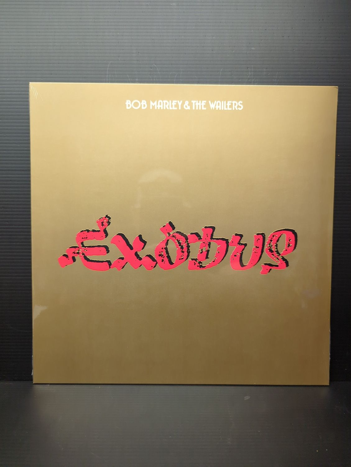 VINYL RECORD BOB MARLEY AND THE WAILERS EXODUS MOVEMENT OF THE JAH PEOPLE