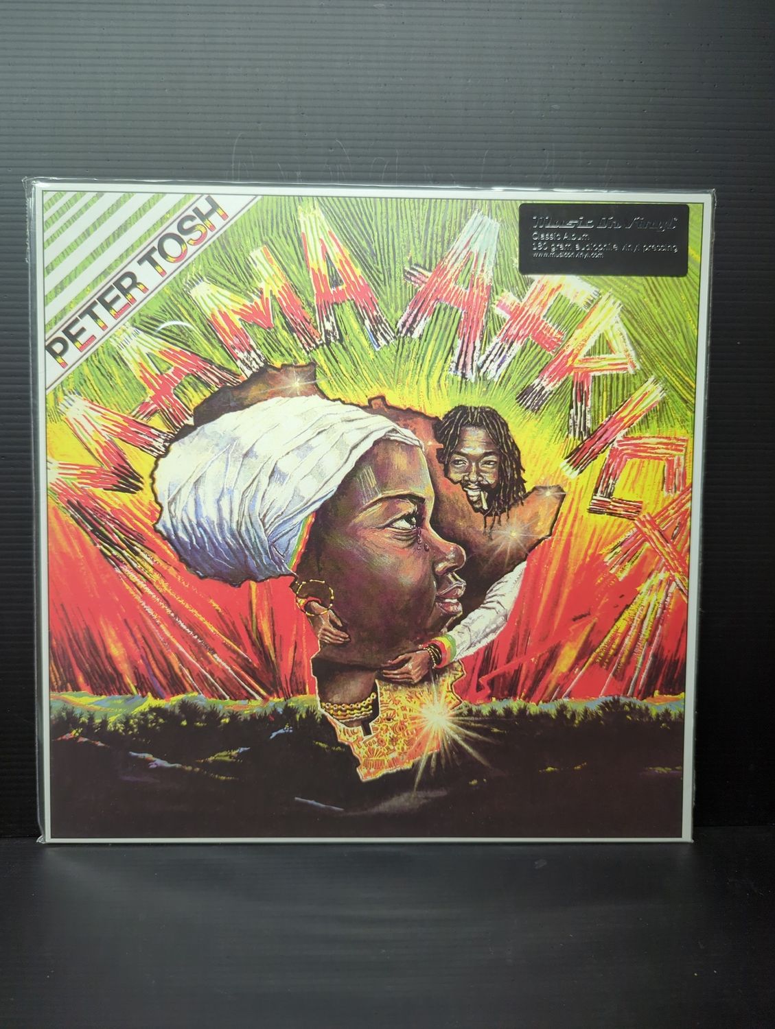 VINYL RECORD PETER TOSH MAMA AFRICA