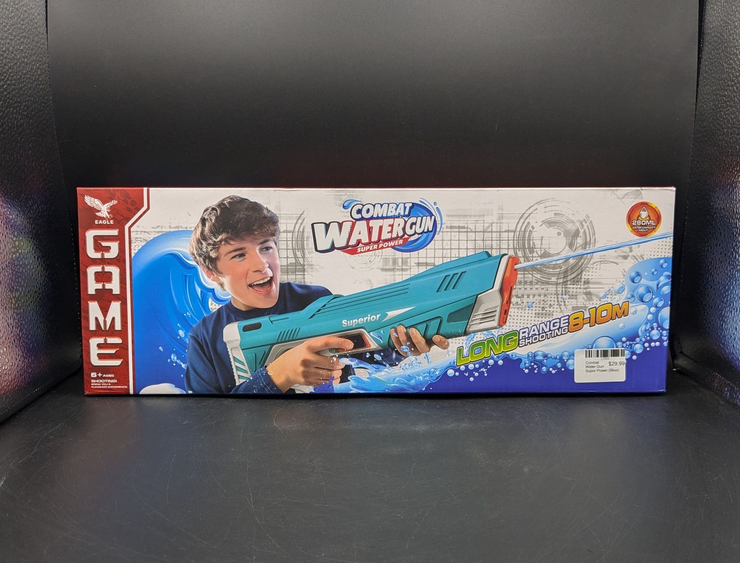 Combat Water Gun Super Power (Blue)
