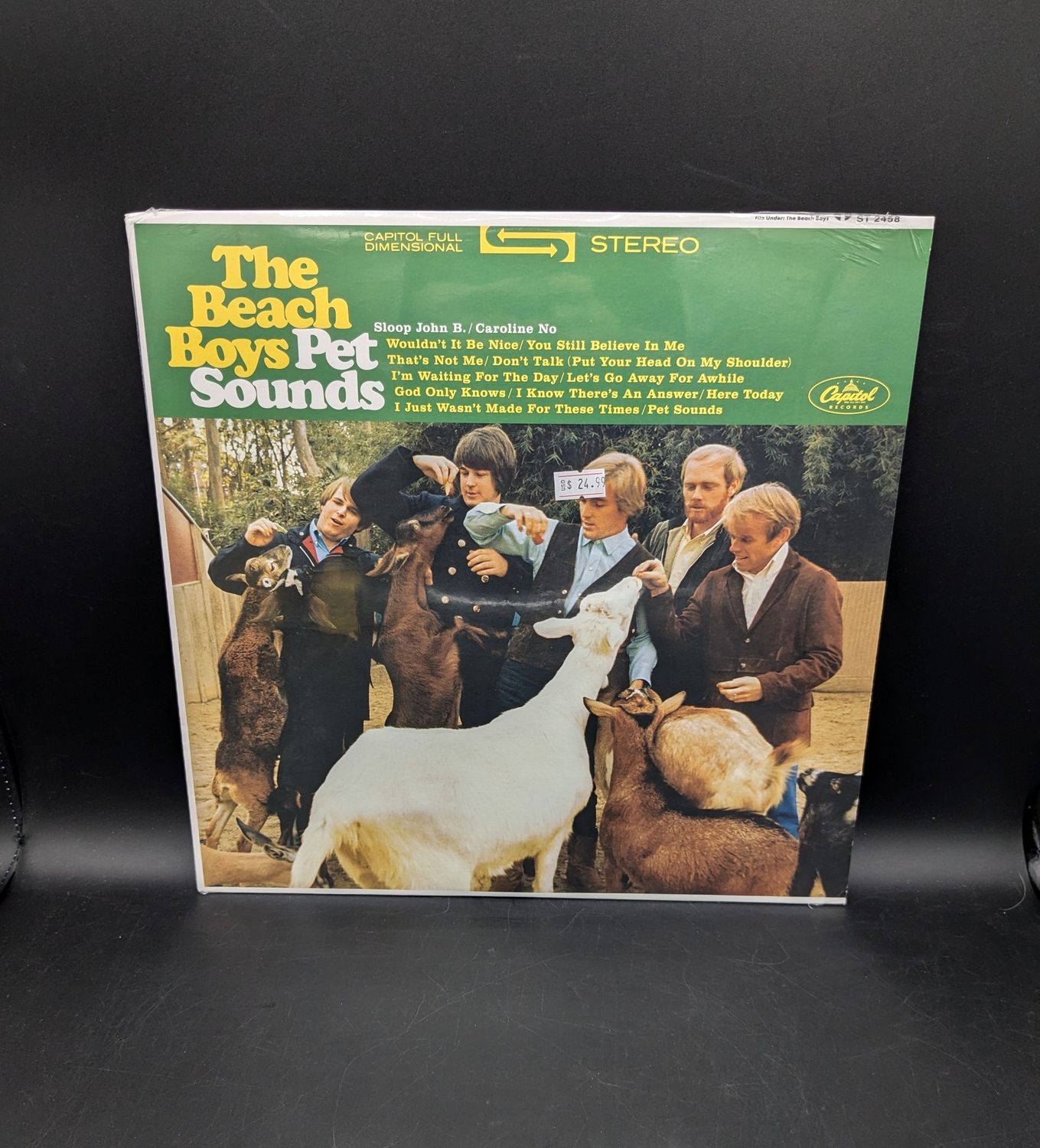 Vinyl record the Beach boys pet sounds