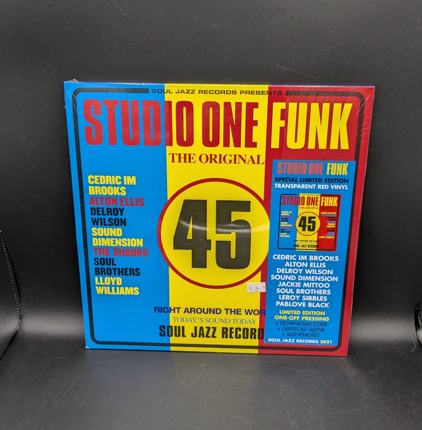 Vinyl Record Studio One Funk The Original