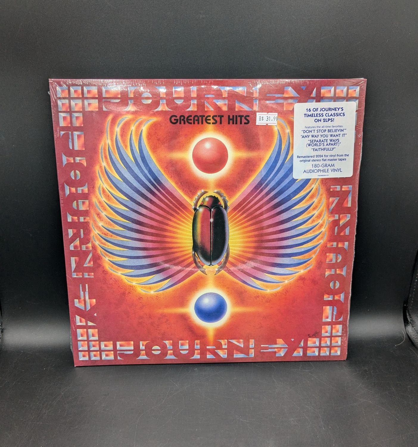 Vinyl Record Journey Greatest Hits
