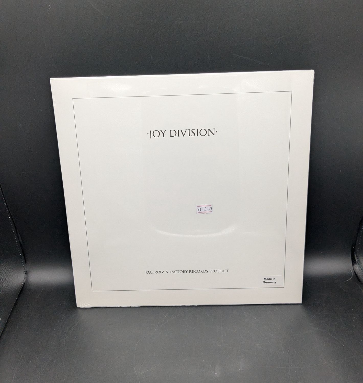 Vinyl Record Joy Division Closer