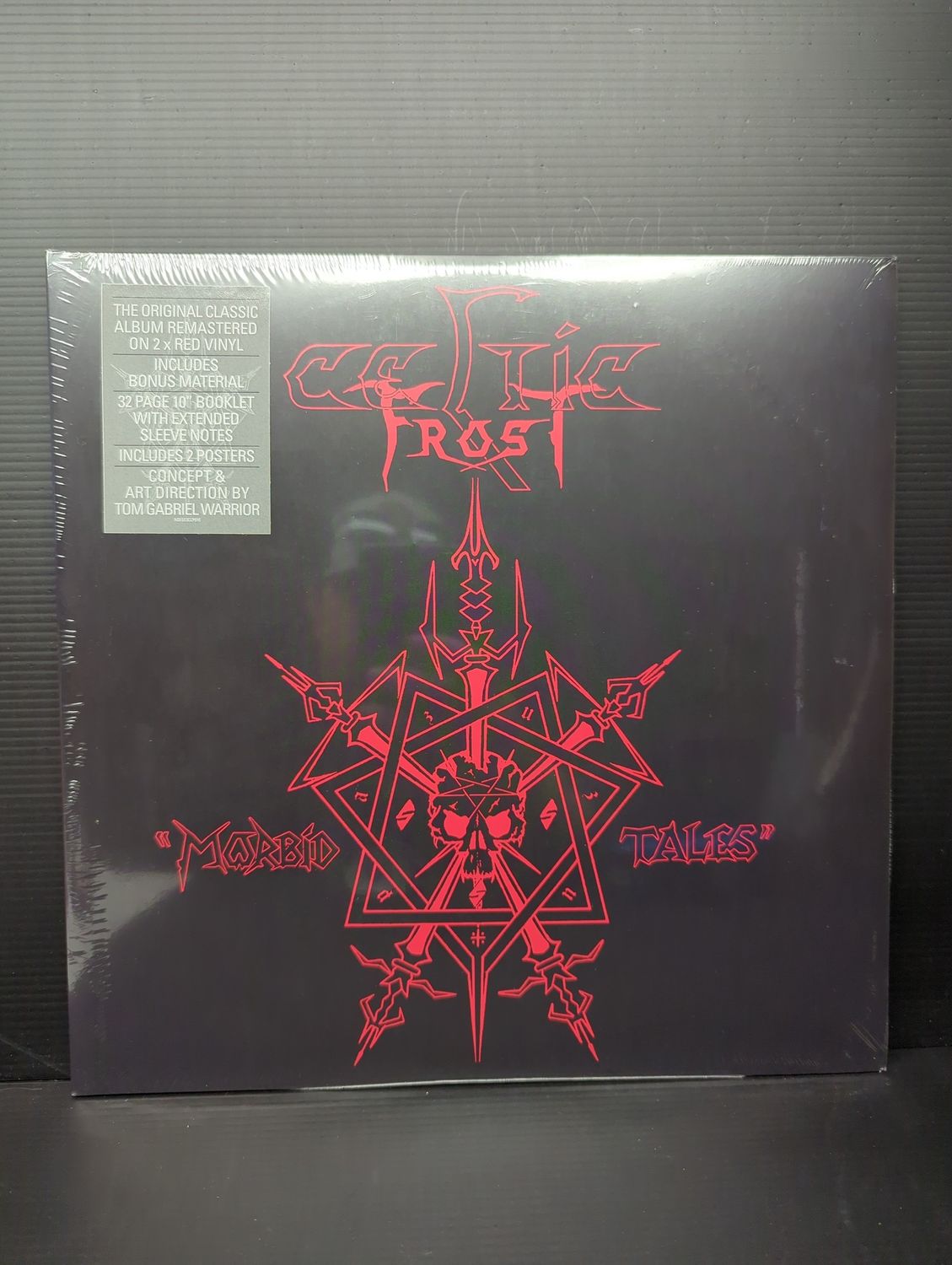 Vinyl Record Celtic Frost Morbid Tales Red Vinyl
