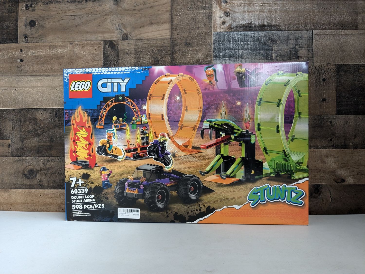 Lego City 60339 Double Loop Stunt Arena