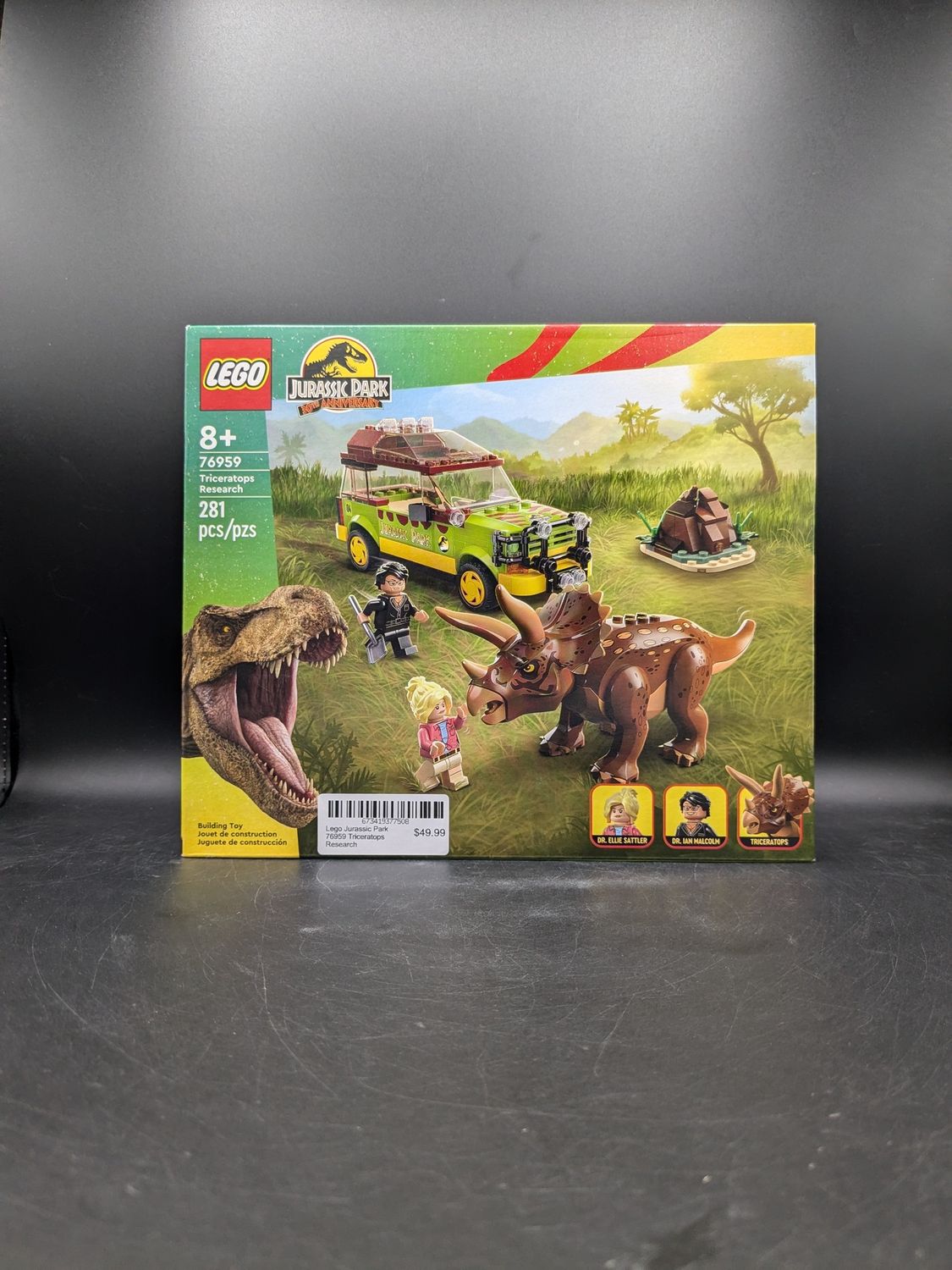 Lego Jurassic Park 76959 Triceratops Research