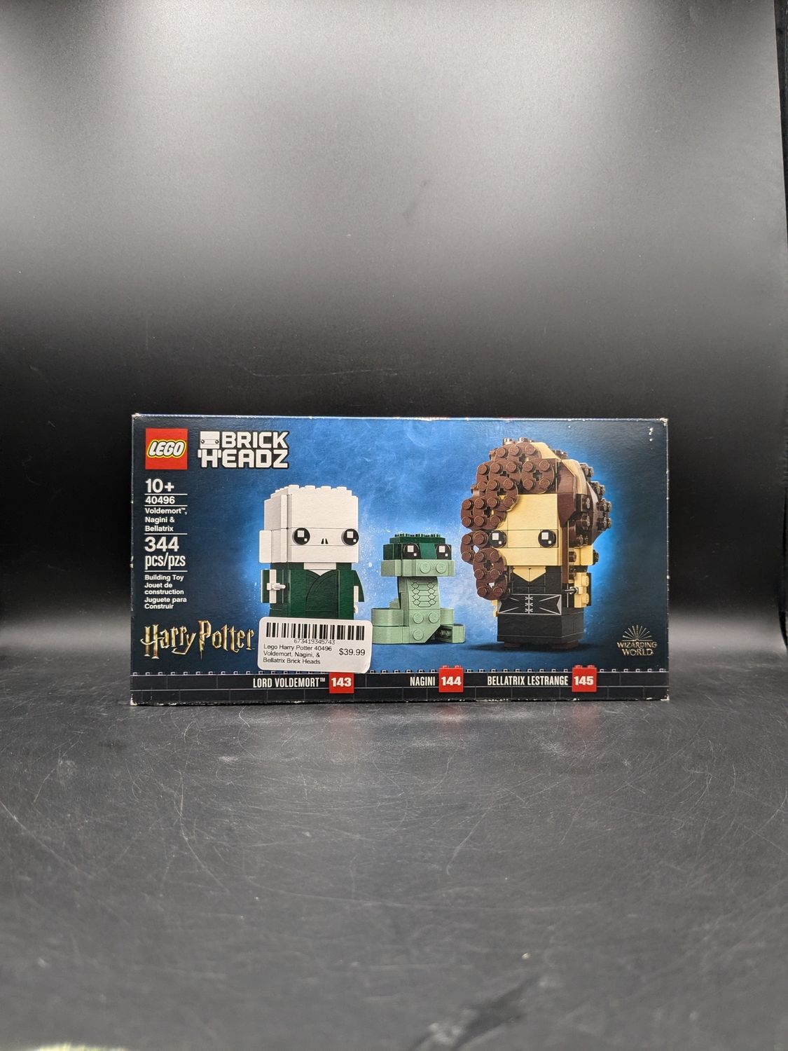 Lego Harry Potter 40496 Voldemort, Nagini, &amp; Bellatrix Brick Heads