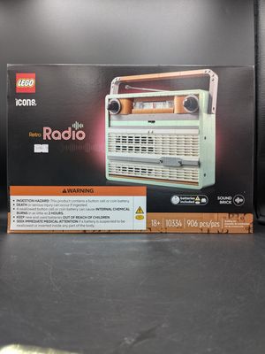 Lego Icons 10334 Retro Radio