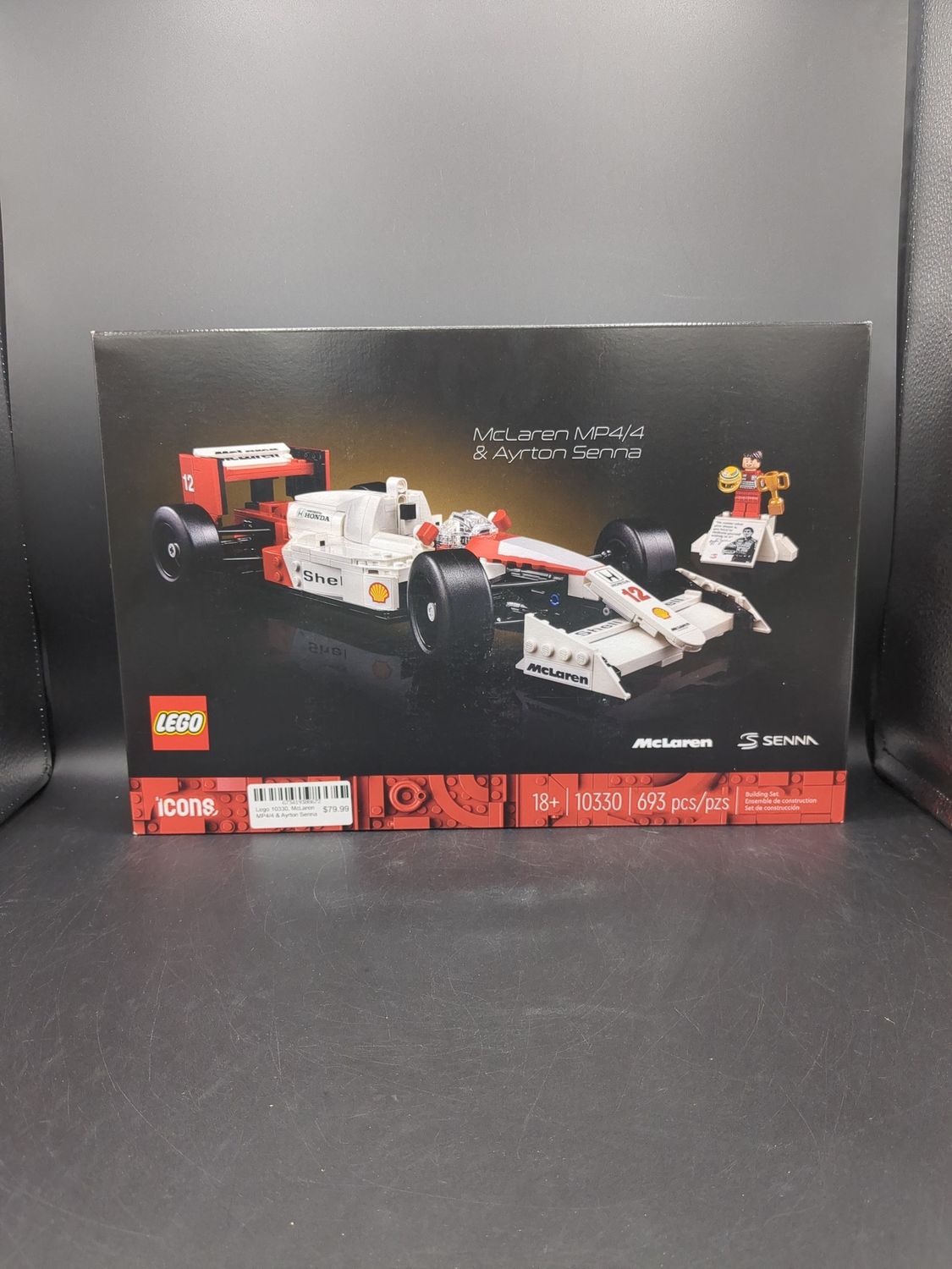 Lego Icons 10330, Mclaren Mp4/4 &amp; Ayrton Senna