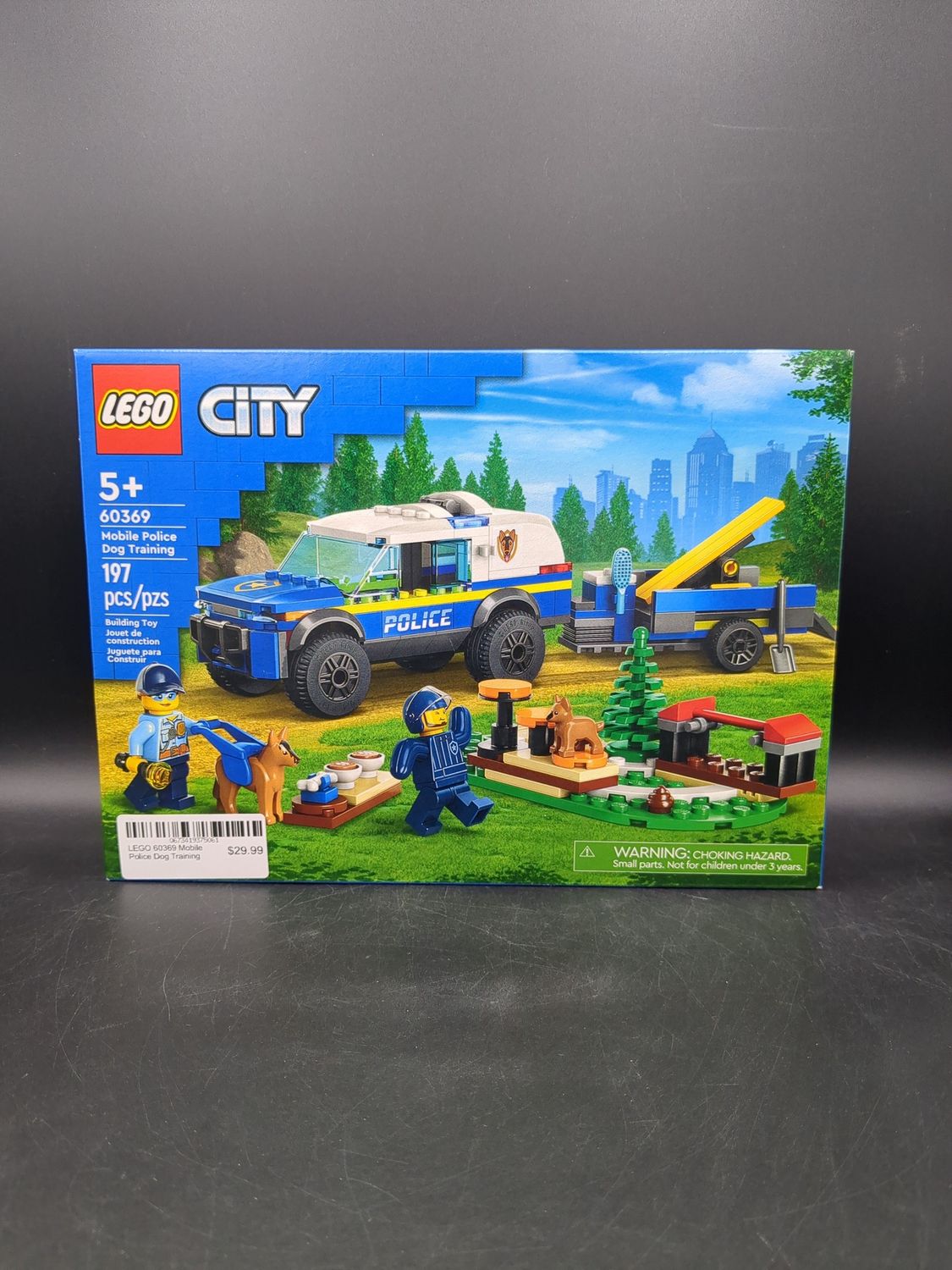 Lego City 60369 Mobile Police Dog Training