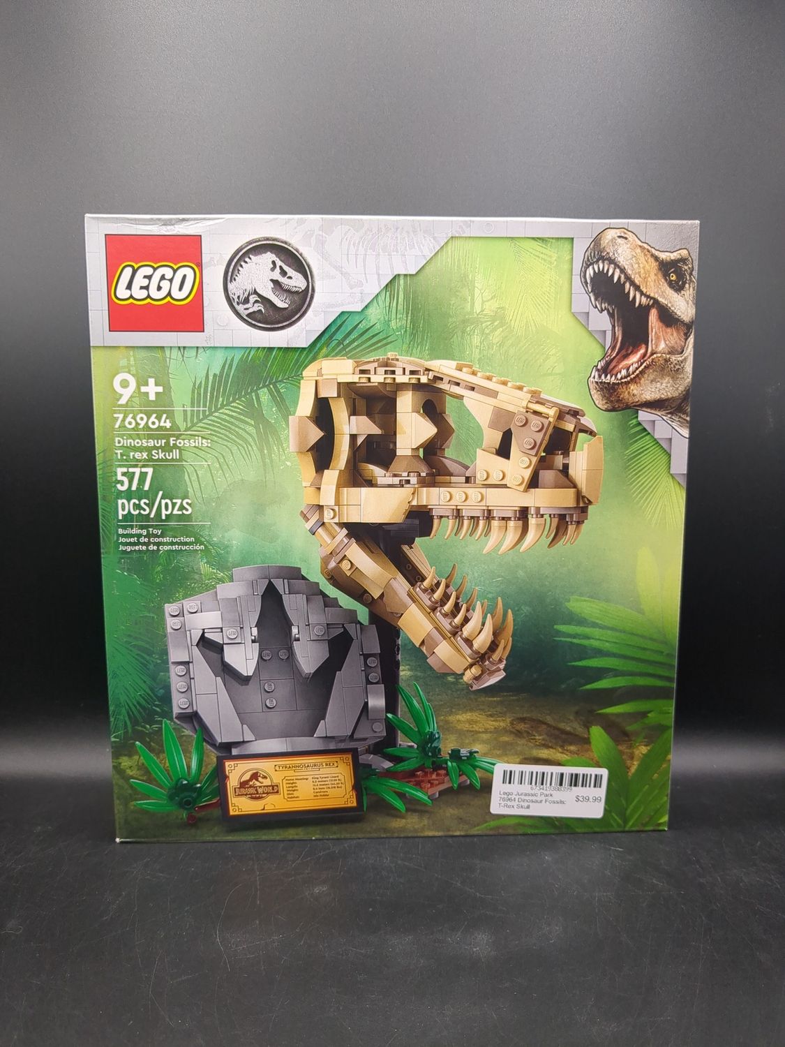 Lego Jurassic World 76964 Dinosaur Fossils: T-Rex Skull