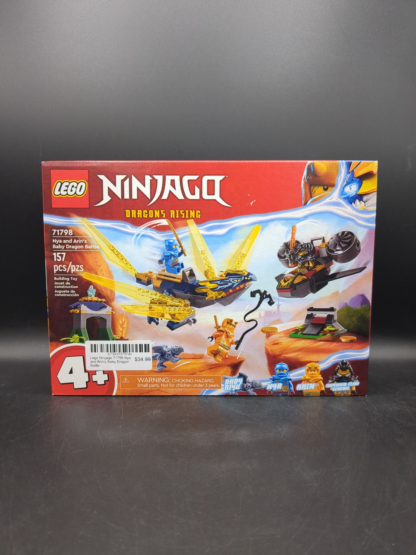 Lego 71798 Ninjago Nya And Arin's Baby Dragon Battle 2023