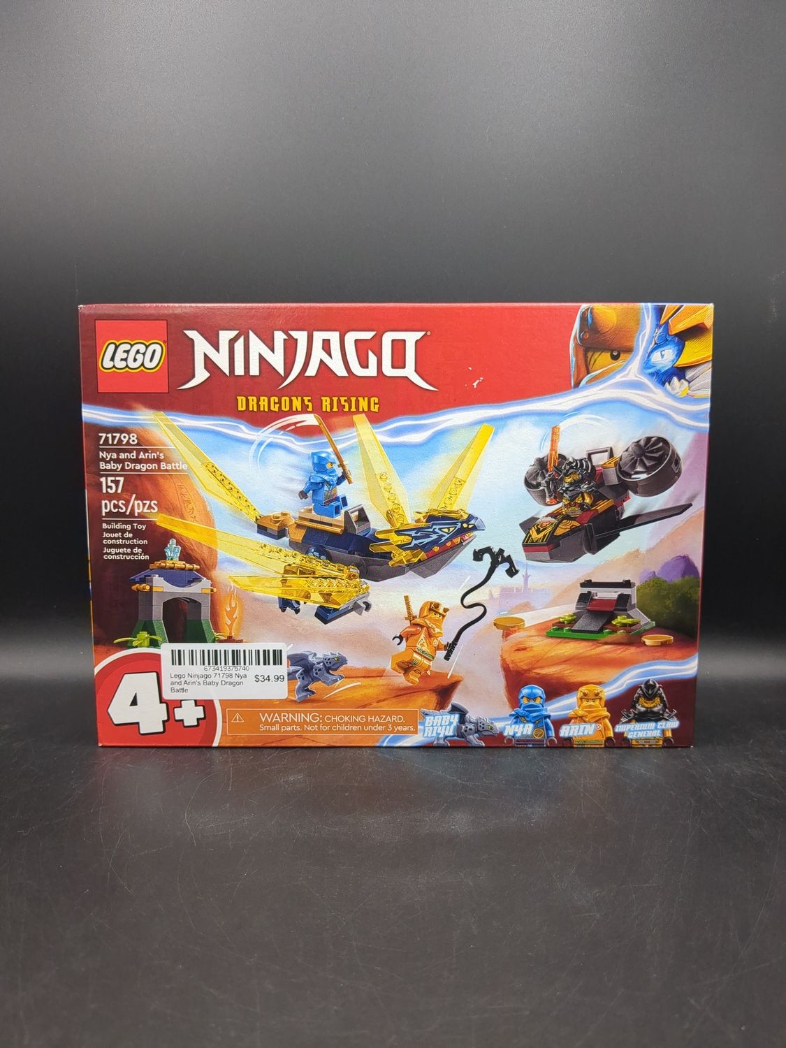 Lego Ninjago 71798 Nya And Arin&#39;S Baby Dragon Battle