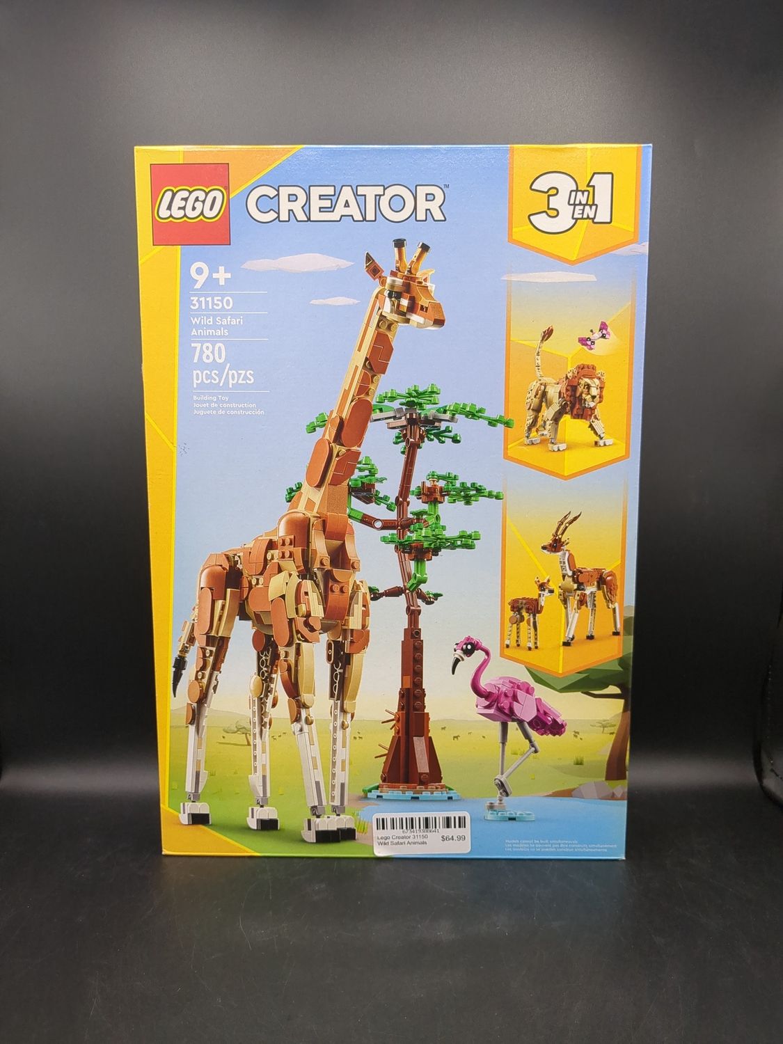 Lego Creator 3-in-1 31150 Wild Safari Animals