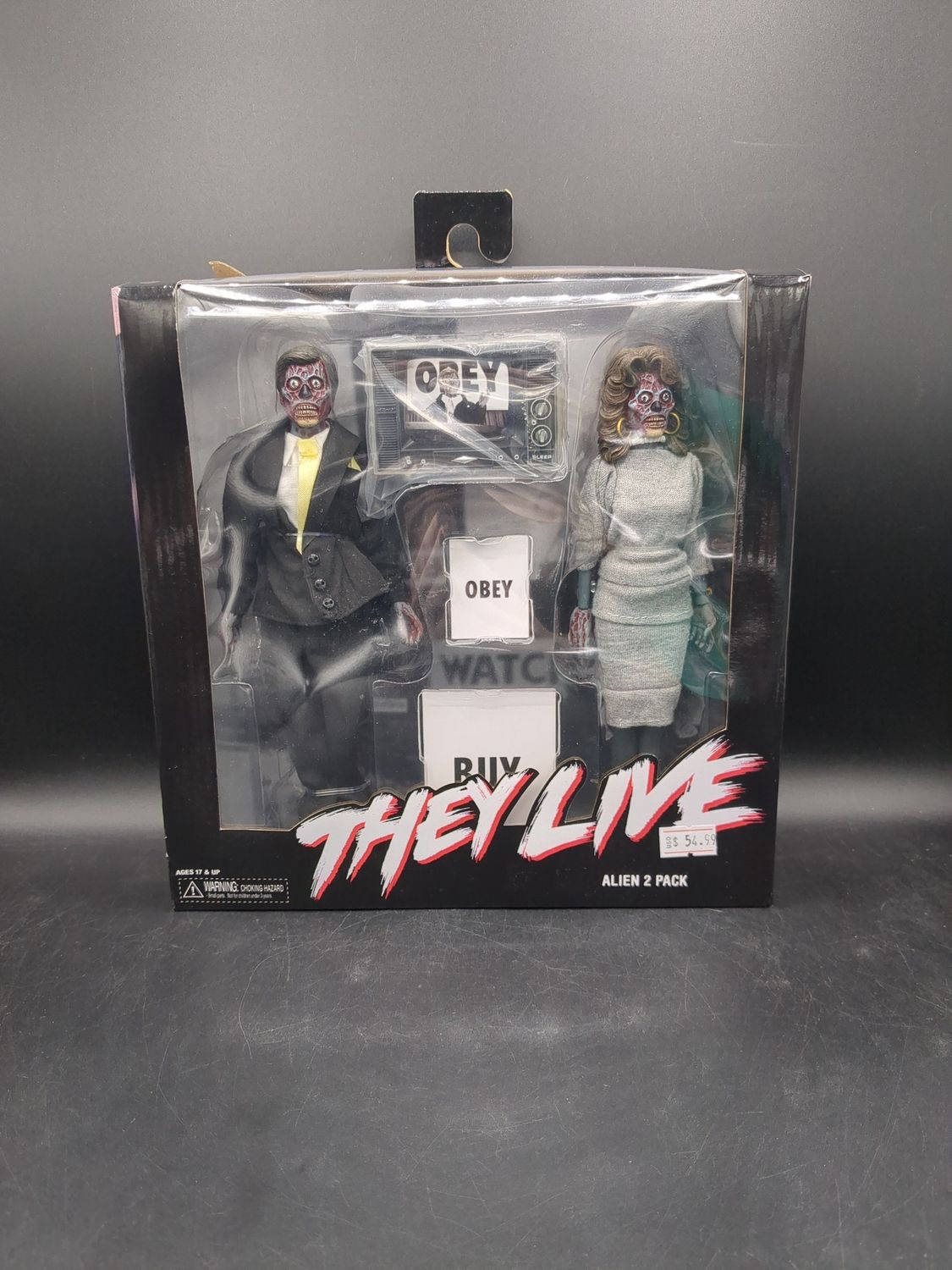 They Live Alien 2 Pack Figure