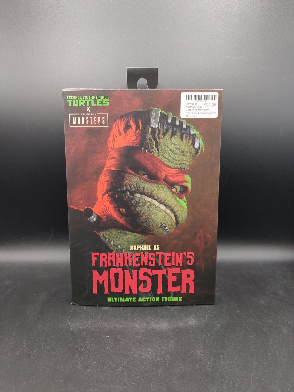 NECA Teenage Mutant Ninja Turtles X Monsters (Raphael) Frankenstein&#39;s Monster Figure