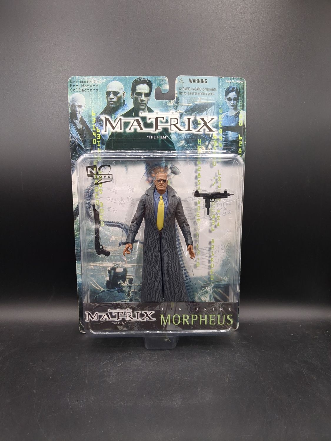 The Matrix Morpheus Figure